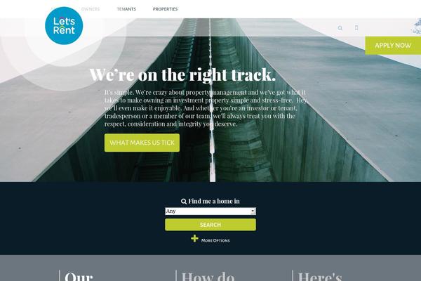 letsrent.com.au site used Letsrent_responsive