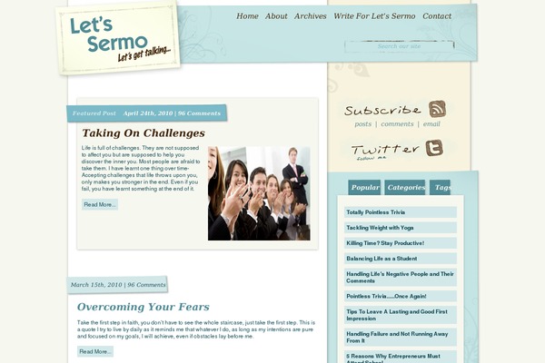 letssermo.com site used Lsnine