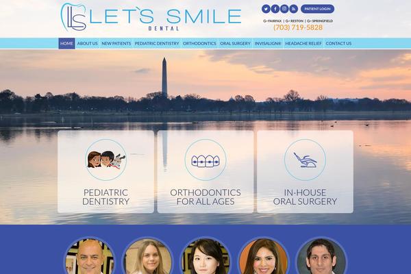 letssmiledental.com site used MagUp