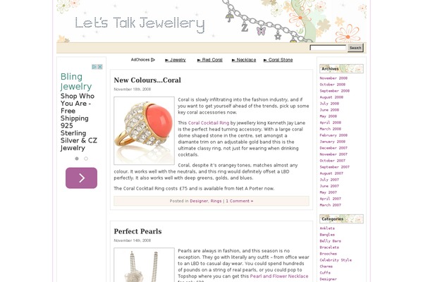 letstalkjewellery.co.uk site used Letstalkjewellery.co.uk