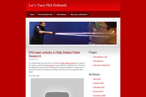 Poker theme site design template sample