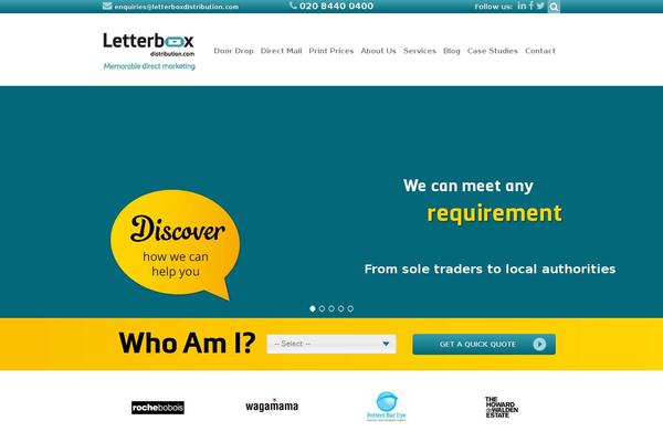 letterboxdistribution.com site used Letterbox