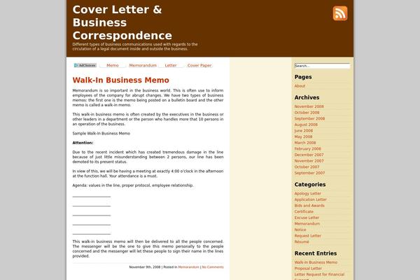 lettercover.org site used Prosense