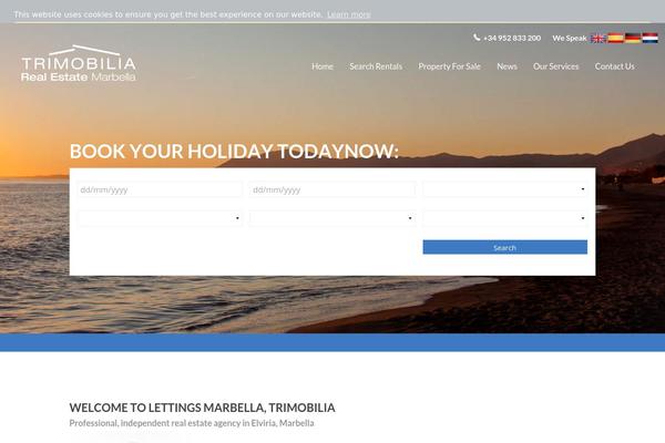 bookalet theme websites examples