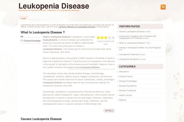 leukopeniadisease.com site used Med-press
