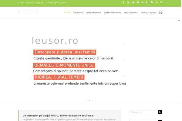 leusor.ro site used Goodpress-pro