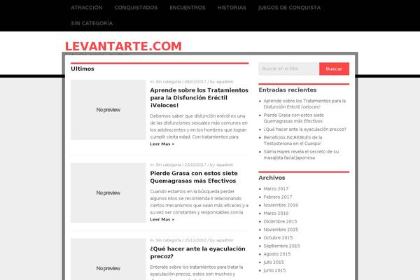 levantarte.com site used Child-levantarte