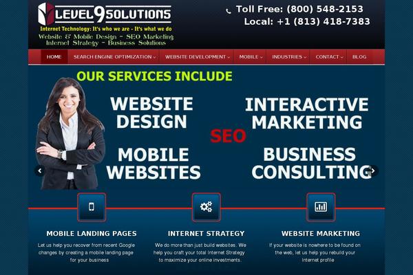 level9solutions.com site used Level9solutions-child
