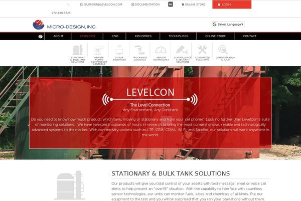 levelcon.com site used Mdi