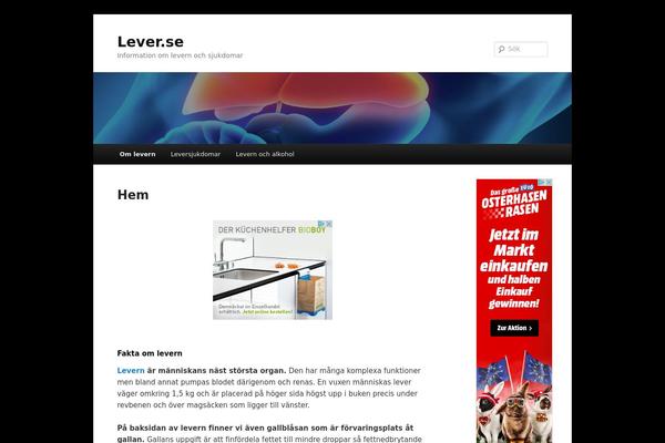 lever.se site used Twentyeleven-matti-svenska