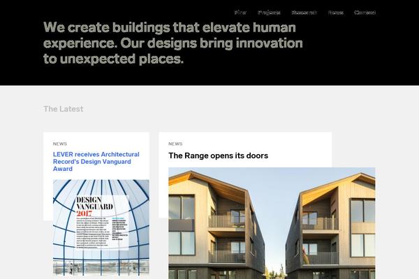 leverarchitecture.com site used Lever-architecture
