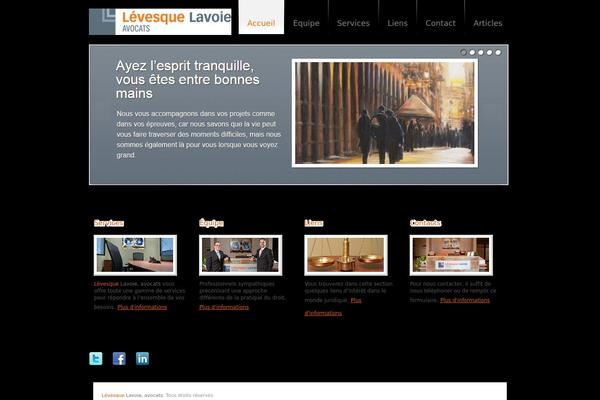 levesquelavoie.com site used Avocats