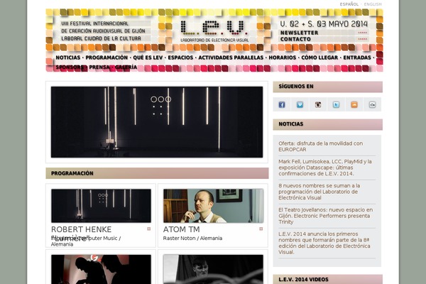 levfestival.com site used Levfestival