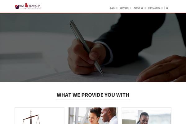 Law-firm theme site design template sample