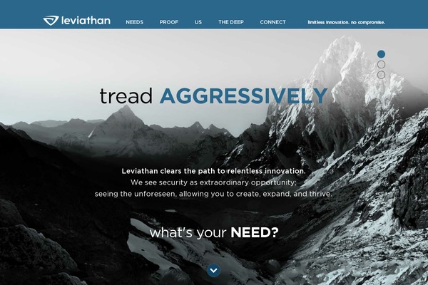 Leviathan theme websites examples