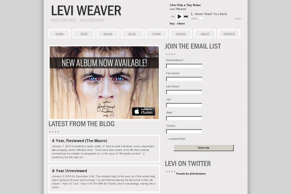 leviweaver.com site used Leviweaver