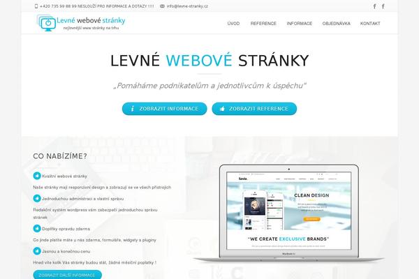 levne-stranky.cz site used Saviaride