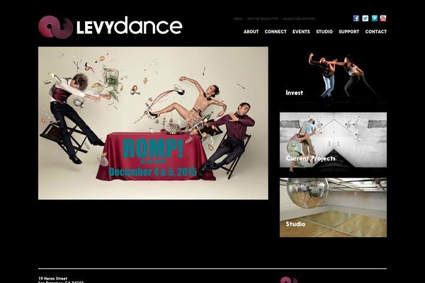 levydance.org site used Wp_site