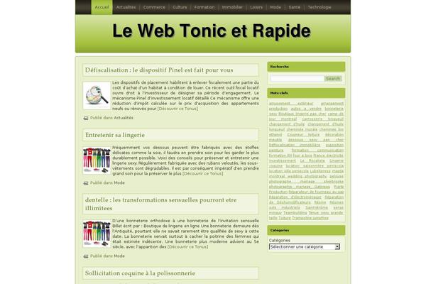 lewebtonic.com site used Lewebtonic