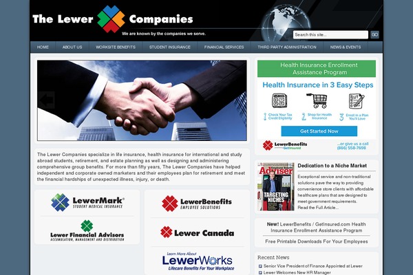 lewer.com site used Corporate_blue_10