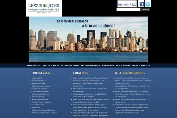 lewisjohs.com site used Lewisjohs