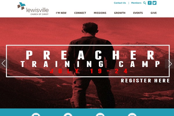 lewisvillechurchofchrist.org site used Lewisville