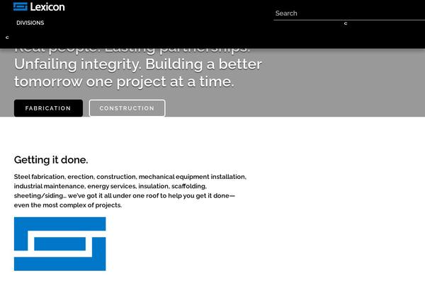 lexicon-inc.com site used Lexicon-wp-theme