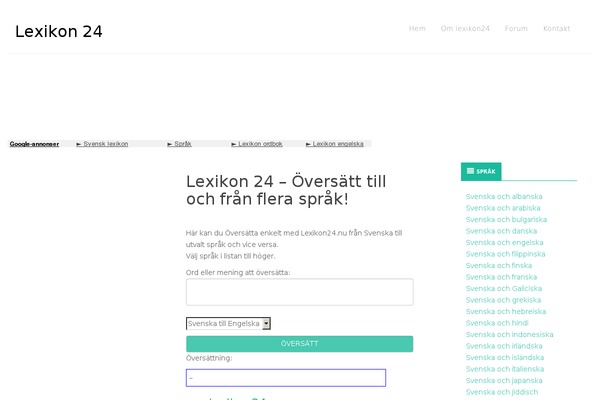 lexikon24.nu site used Inception
