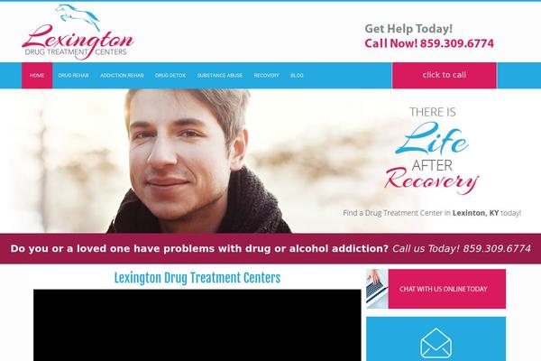 lexingtondrugtreatmentcenters.com site used Lexington-wptheme3