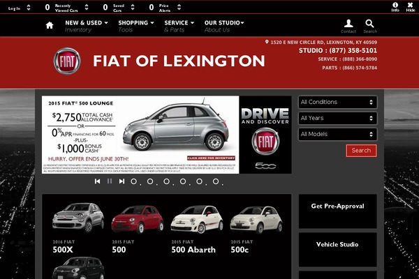 lexingtonfiatusa.com site used Modernize v3.02