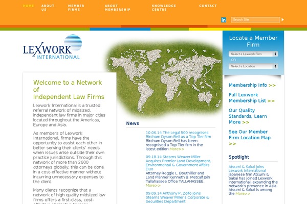 lexwork.net site used Lexwork