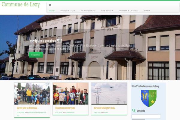 Customizr Pro theme site design template sample