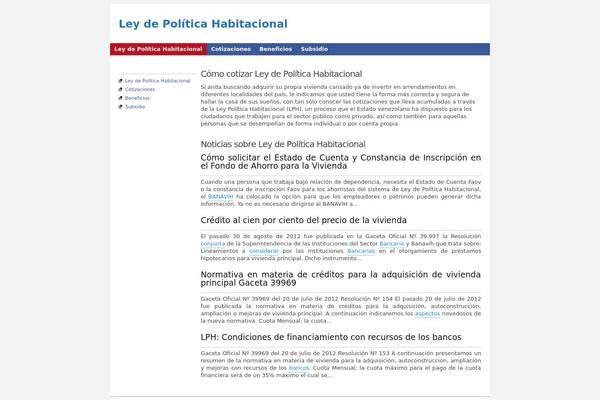 leydepoliticahabitacional.com site used Hyper