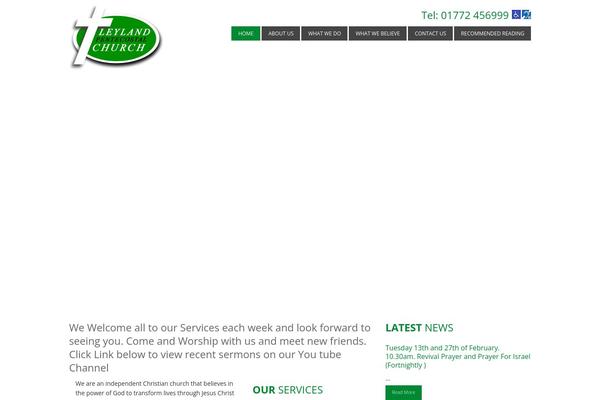 leylandpentecostal.co.uk site used Leyland-pentecostal-new