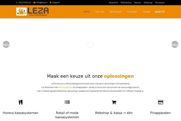 Zephyr-child theme site design template sample