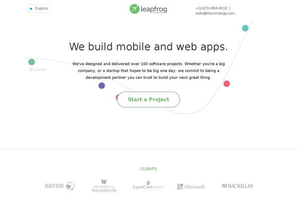 lftechnology.com site used Leapfrog-theme