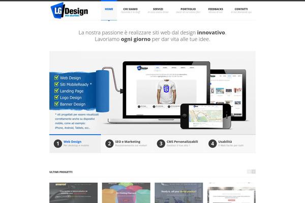lg-design.it site used Temalgdesign