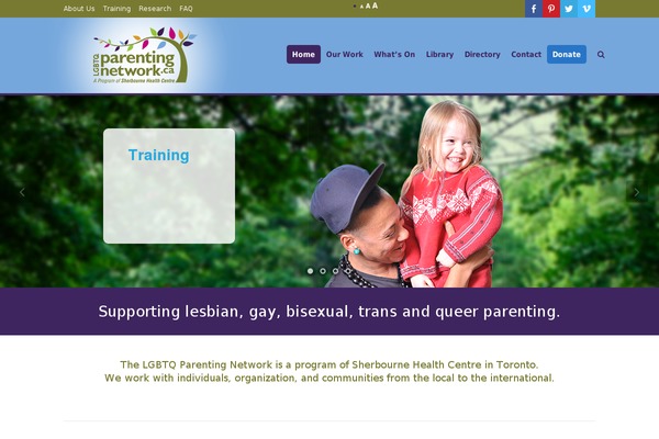 LGBTQPN theme websites examples