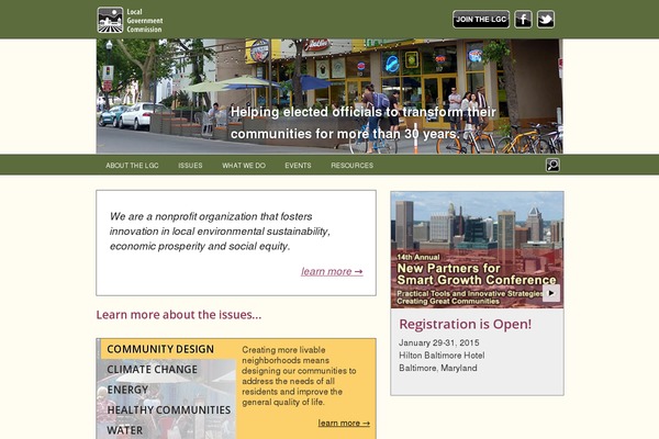 lgc.org site used Civicwell