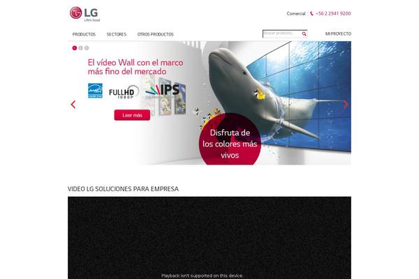 lgempresas.cl site used Lg