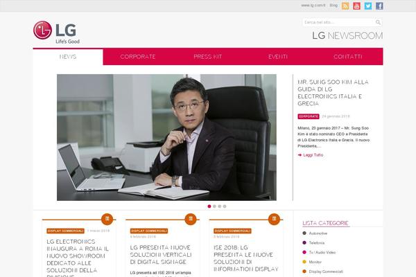 lgnewsroom.it site used Lgnewsroom