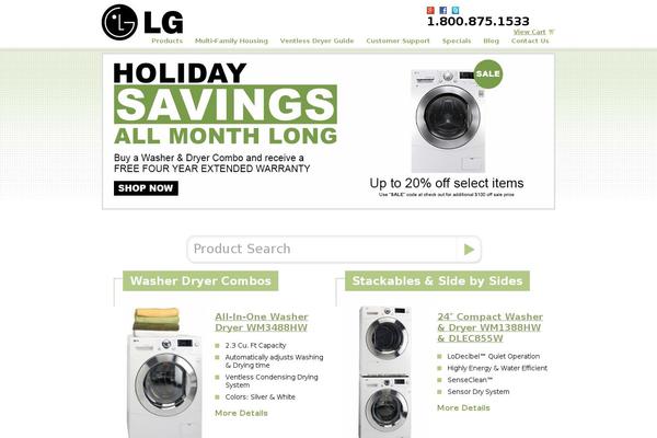 lgwasherold theme websites examples