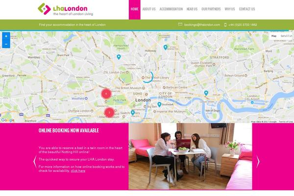 lhalondon.com site used Homey