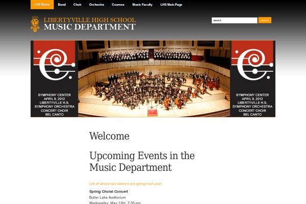 lhsmusic.com site used Libertyville