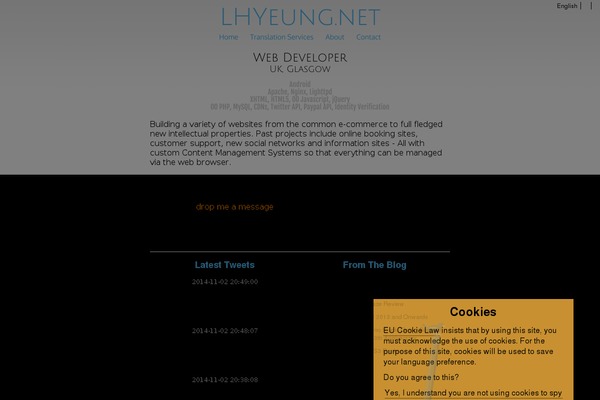 Twenty Twelve theme site design template sample