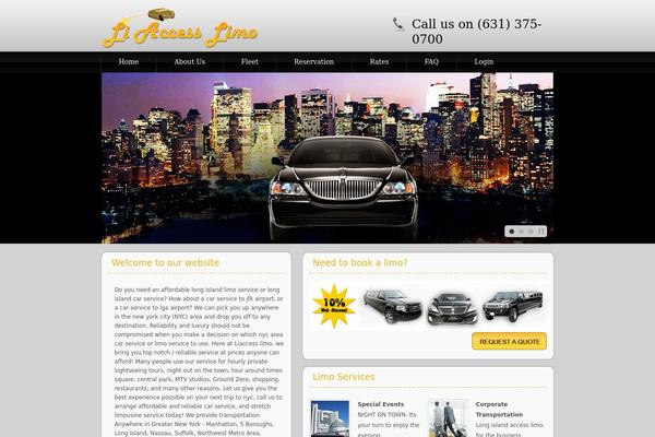 Twenty Ten theme site design template sample