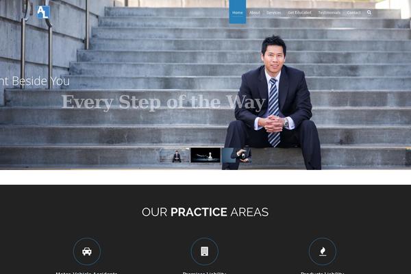 Highend theme site design template sample