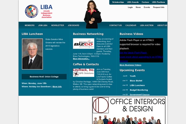 liba.org site used Liba_theme