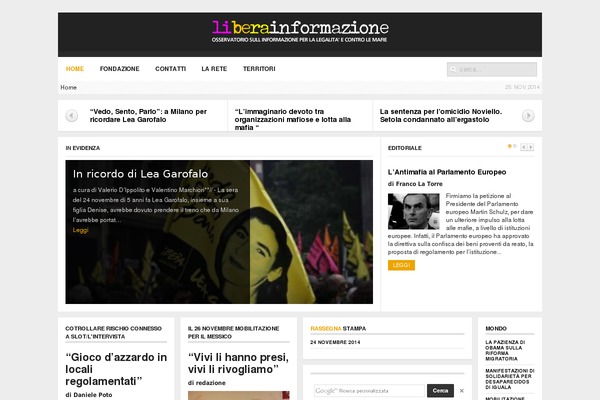 liberainformazione.org site used Liberainfo