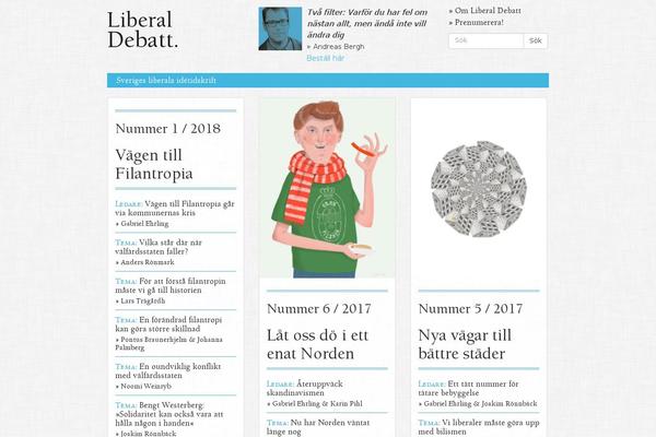 liberaldebatt.se site used Liberal-debatt-wp-theme